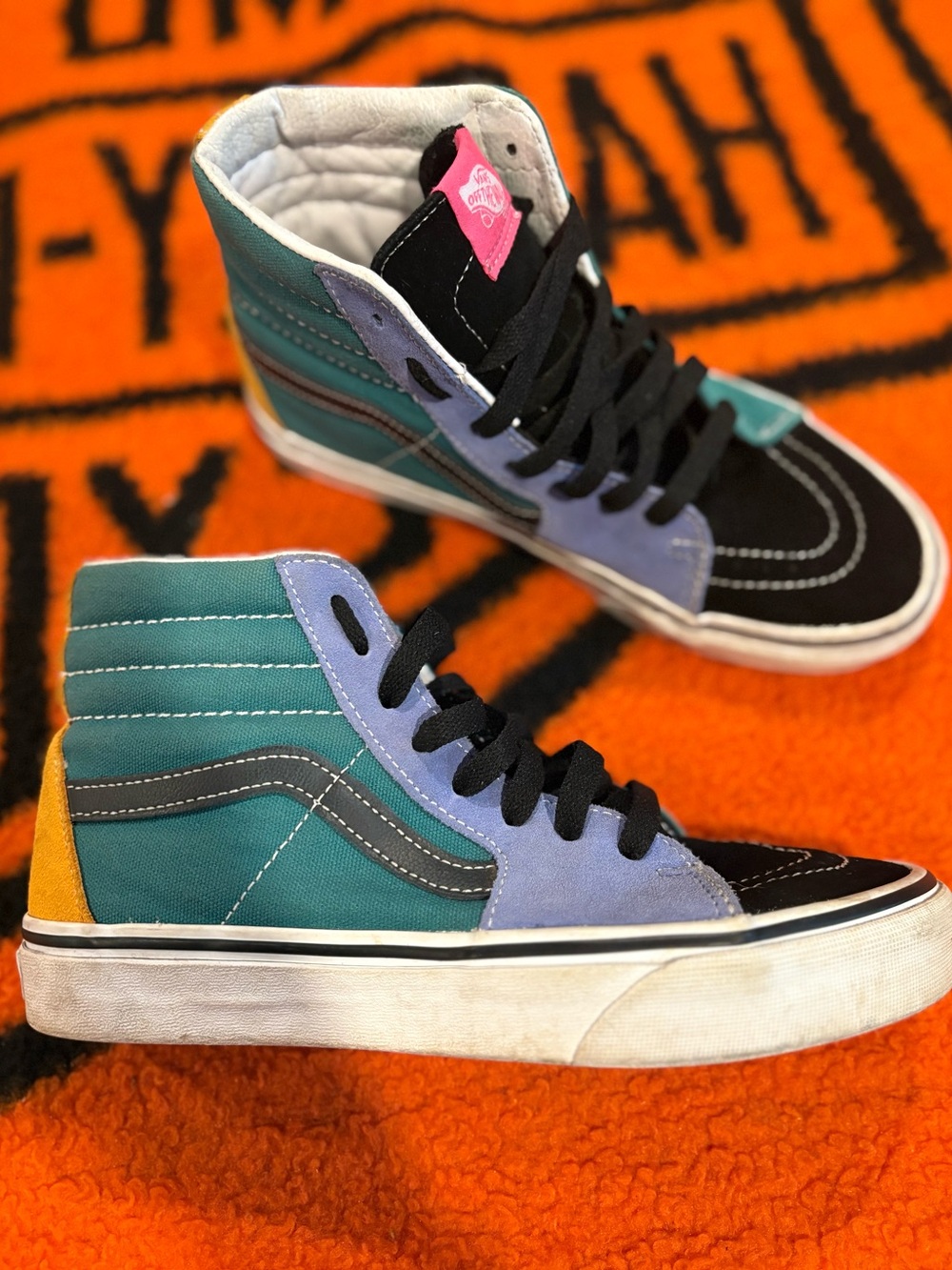 VTG Style Vans Sk8-Hi Mix & Match High Tops
